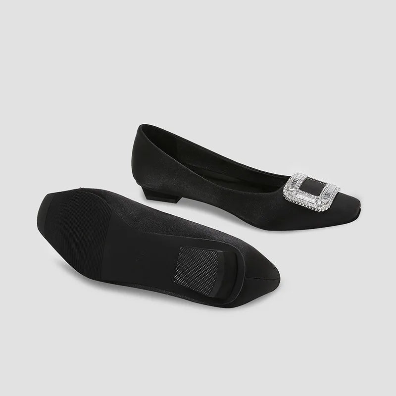 First Class Purser Rhinestone Pumps