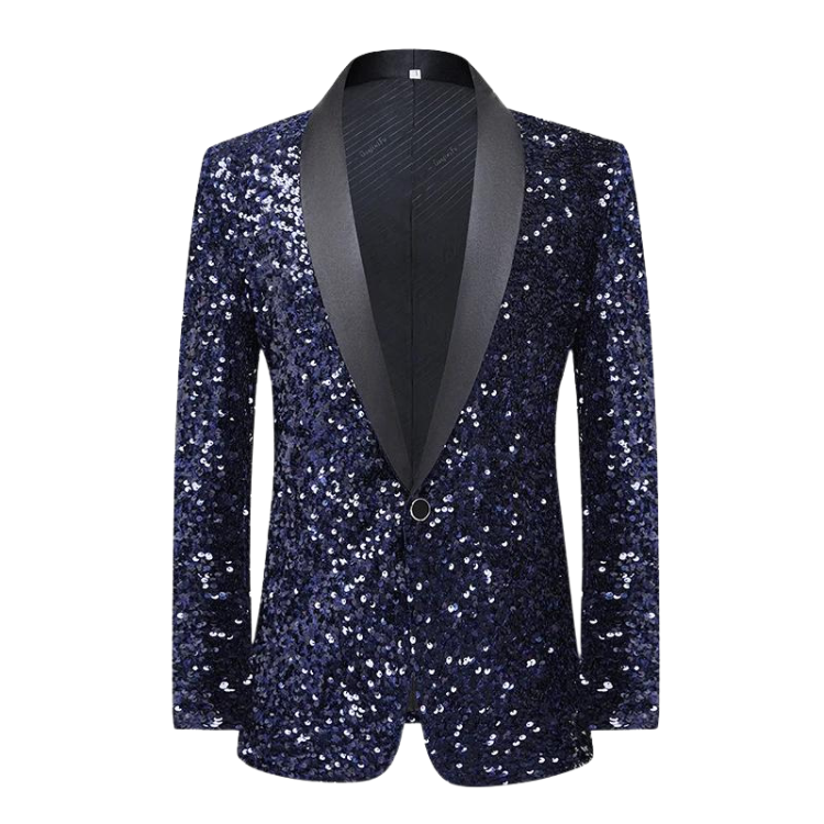 Sequin Statement Semi-Formal Blazer