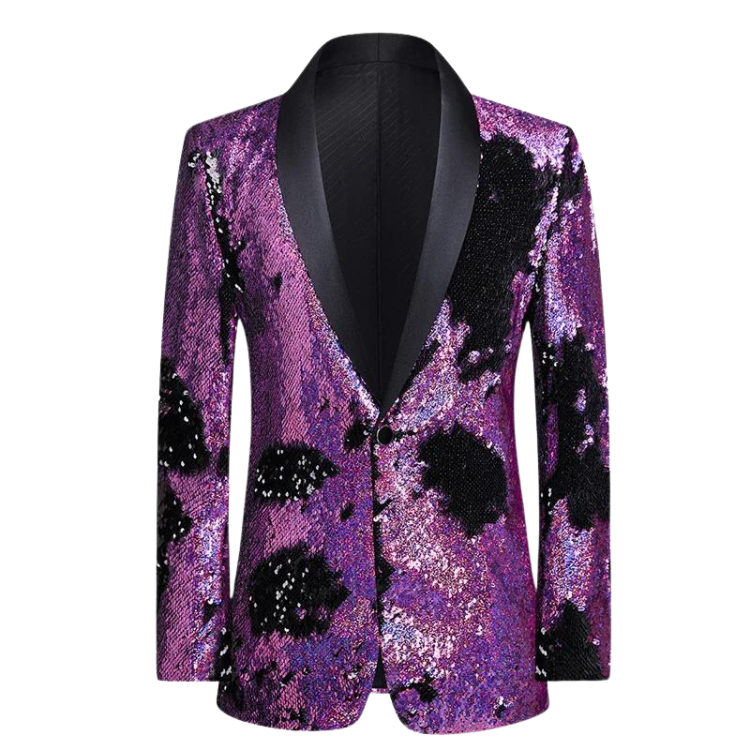 Sequin Statement Semi-Formal Blazer
