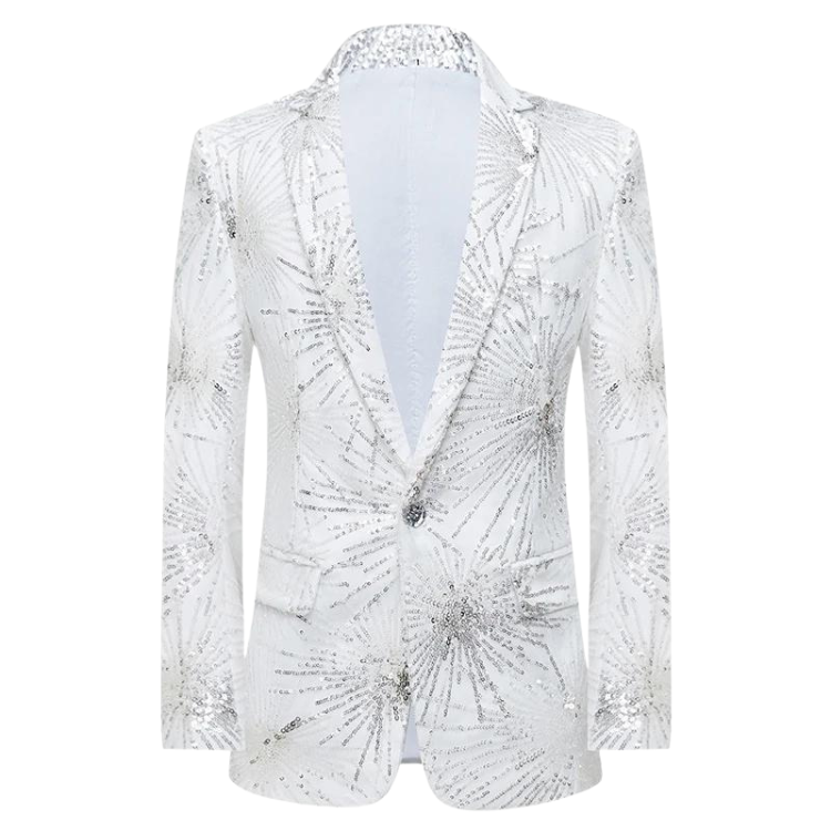 Sequin Statement Semi-Formal Blazer