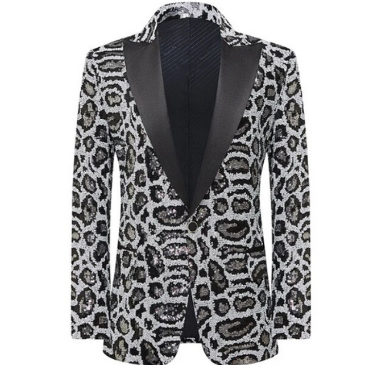 Sequin Statement Semi-Formal Blazer