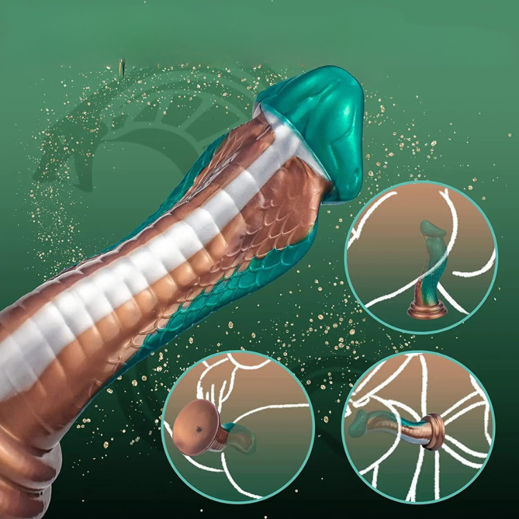 Serpentine Bliss Snake Dildo