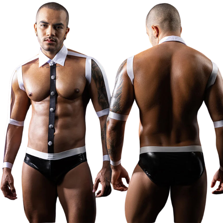 Serve It Hot Waiter Fantasy Costume