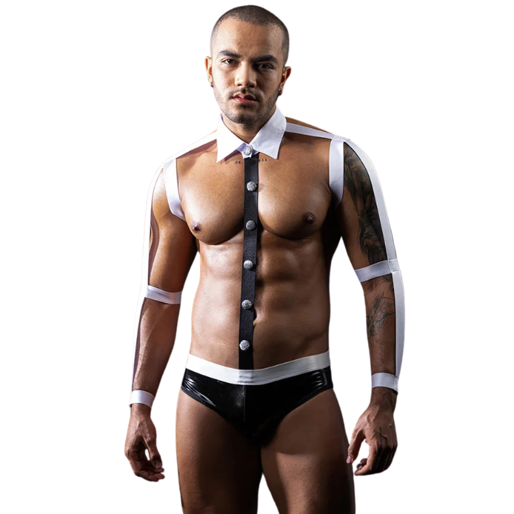 Serve It Hot Waiter Fantasy Costume