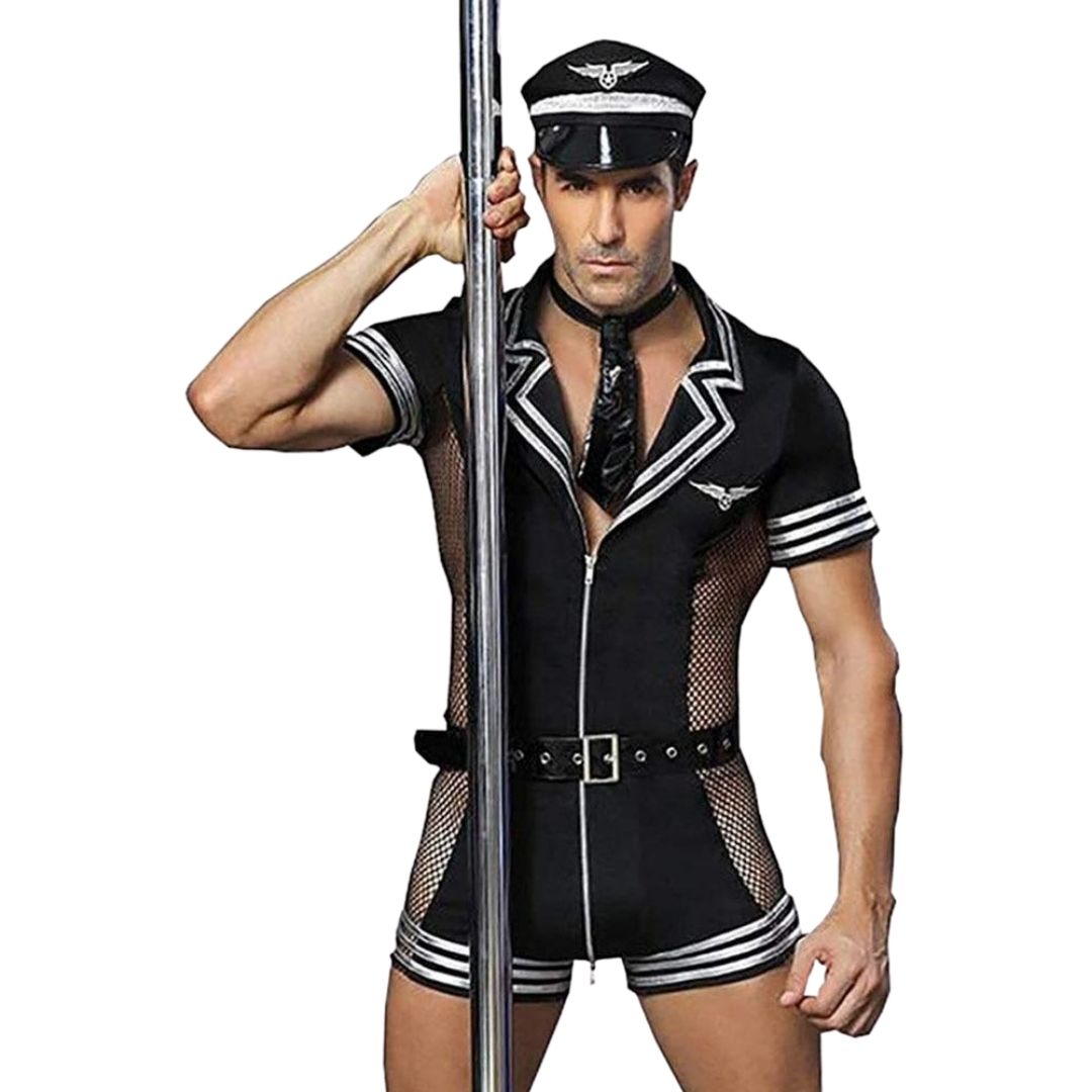 Sexy Gay Pilot Costume