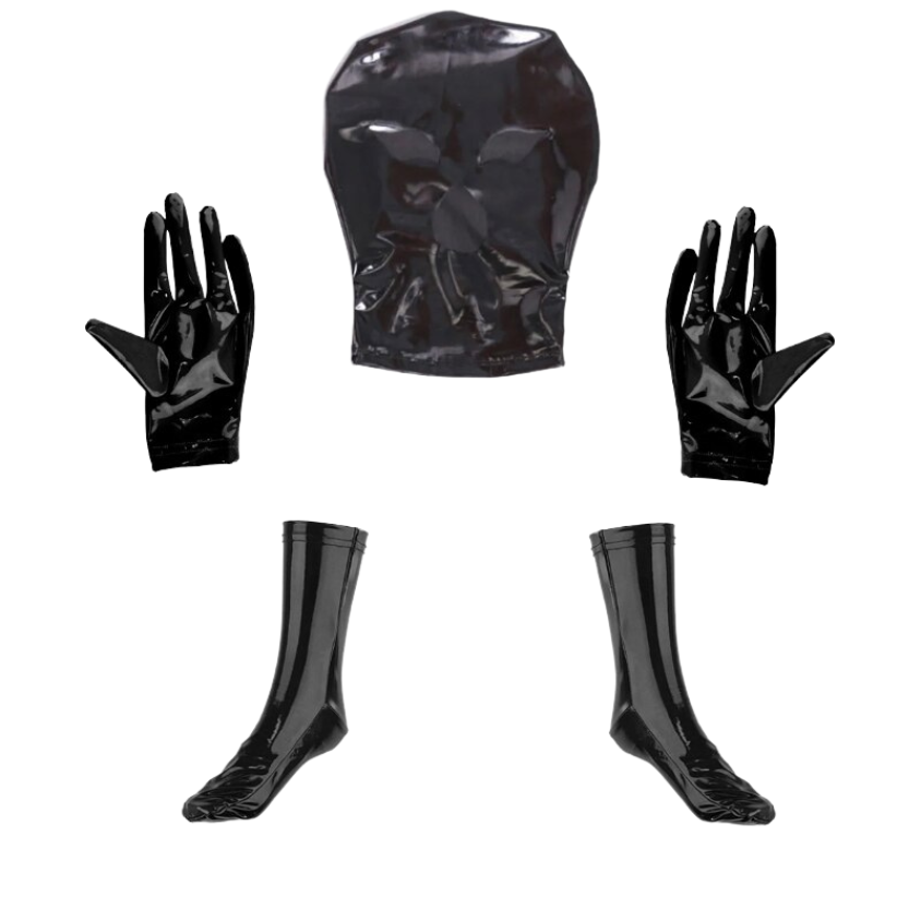 Sexy Subservient Spandex Catsuit