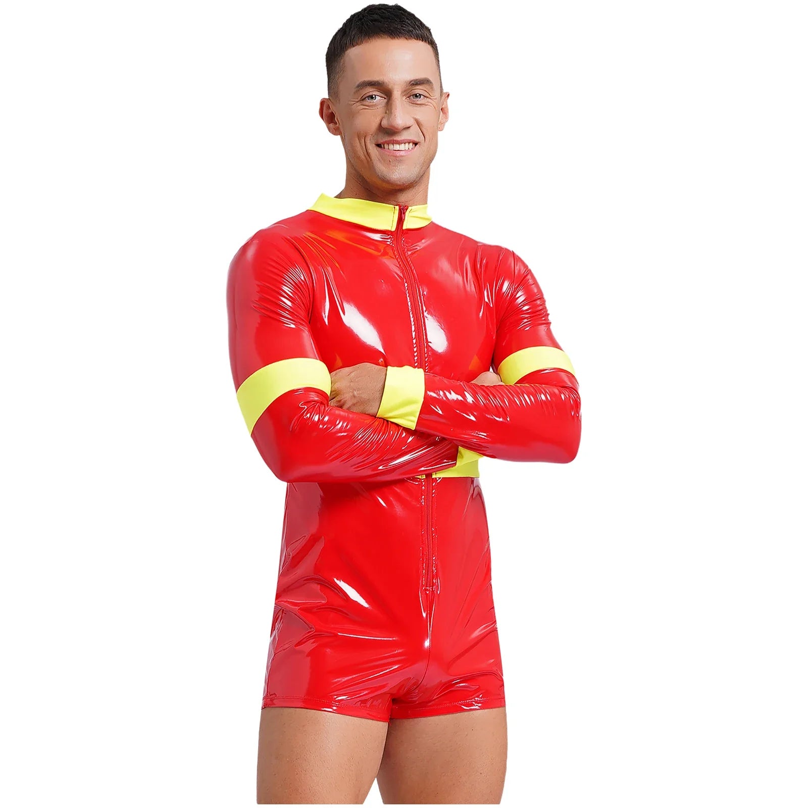 Neo Flame-Worthy Fireman Romper