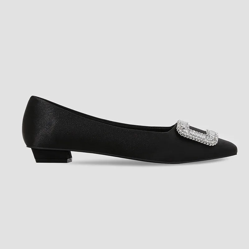 First Class Purser Rhinestone Pumps
