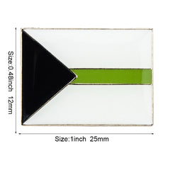 Demiromantic Pride Flag Enamel Pin