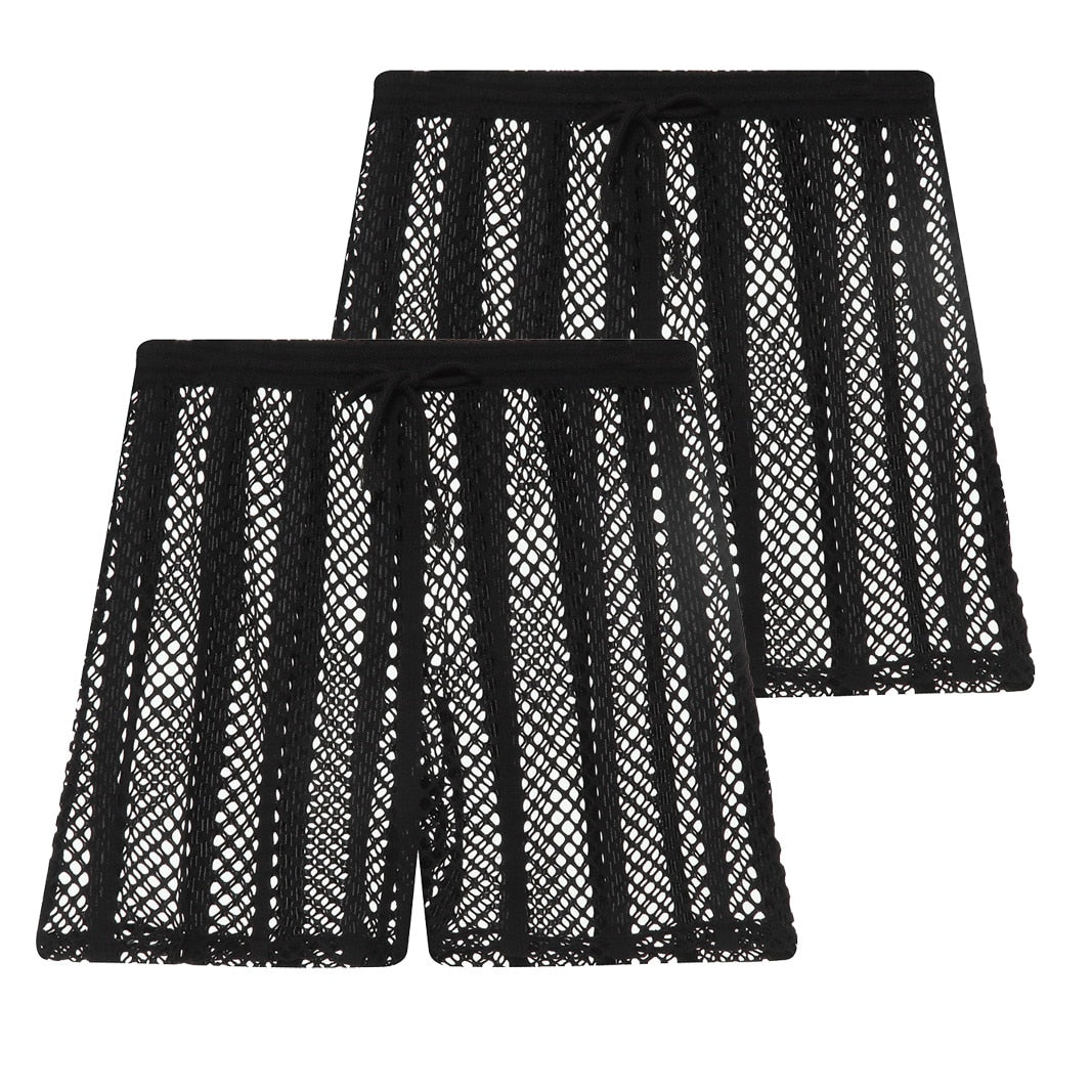 Fishnet Shorts (2 Pair)