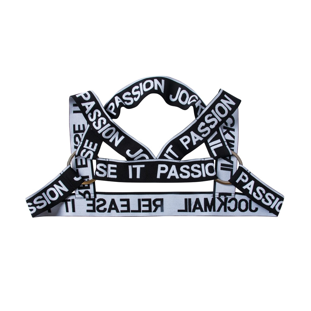 Jockmail Neon Release It Passion Elastic Chest Harness