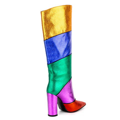 Chunky Queer Coded Women's High Boots