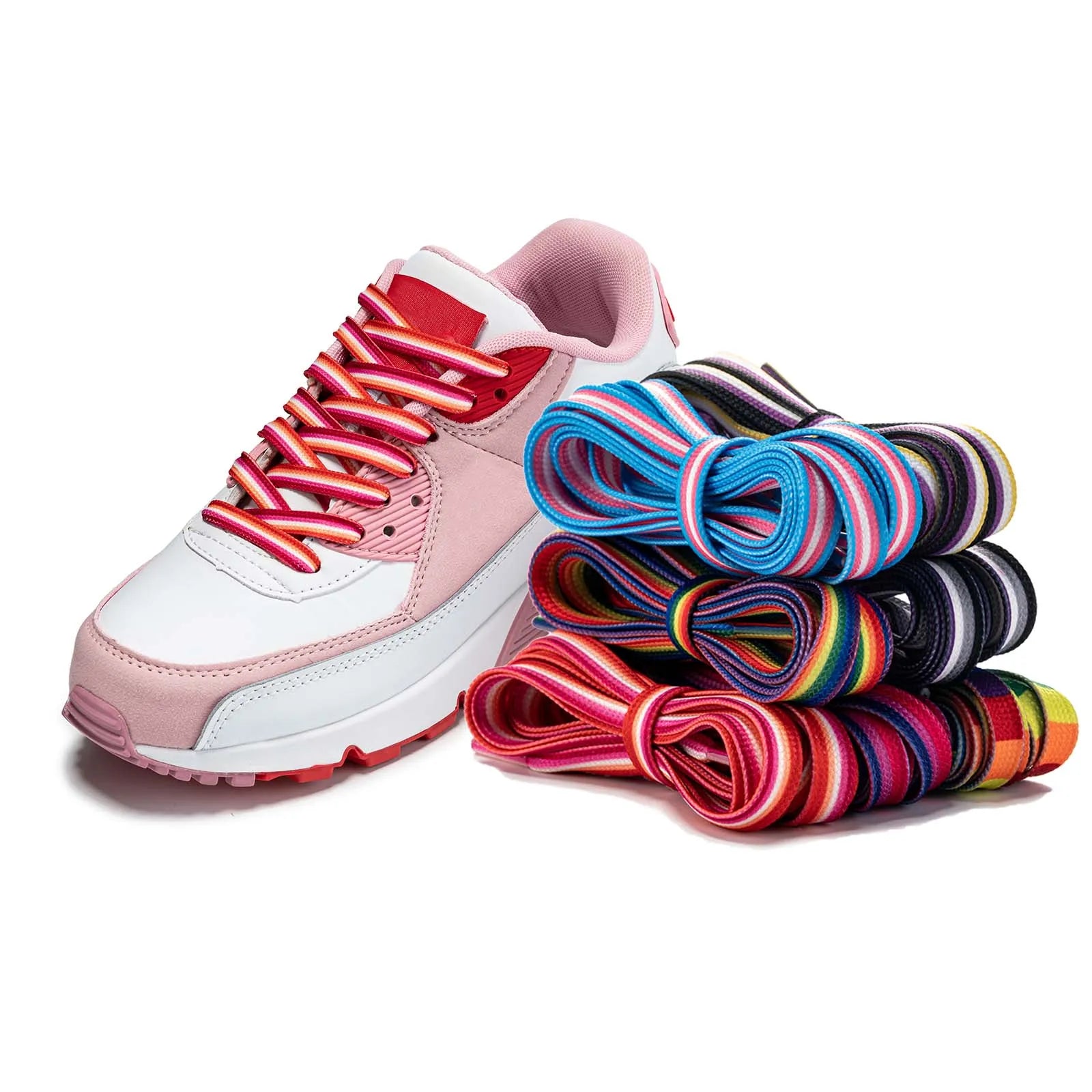 Lace-Up Omnisexual Pride Shoe Laces