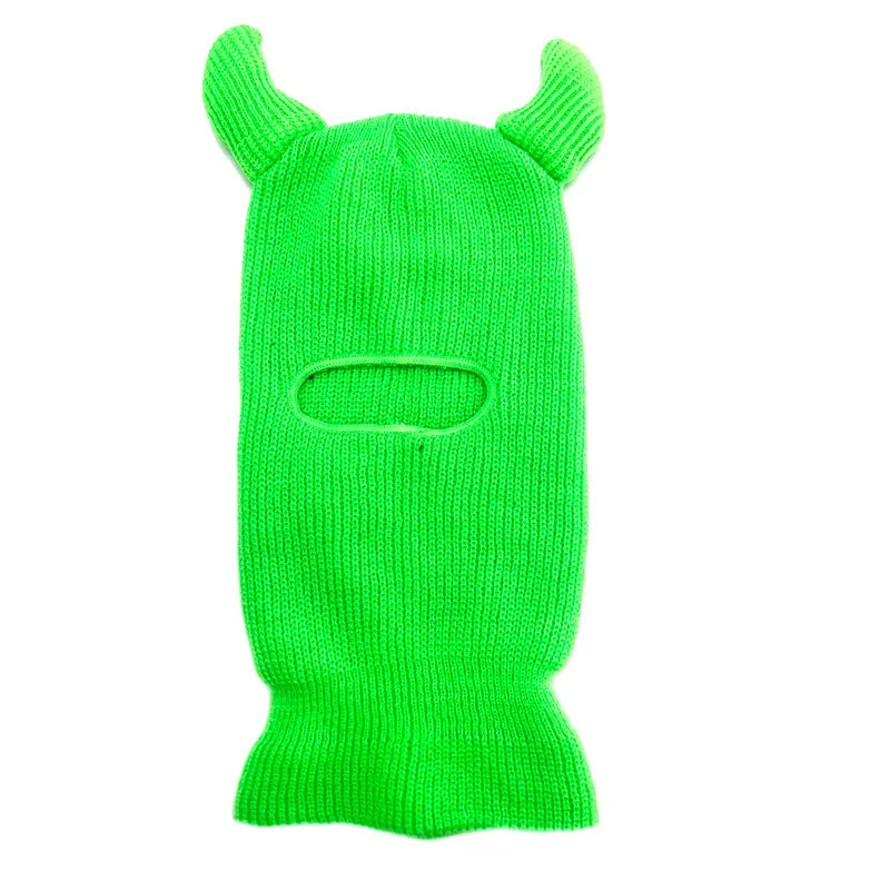Horny Devil Ski Mask Beanie Balaclava