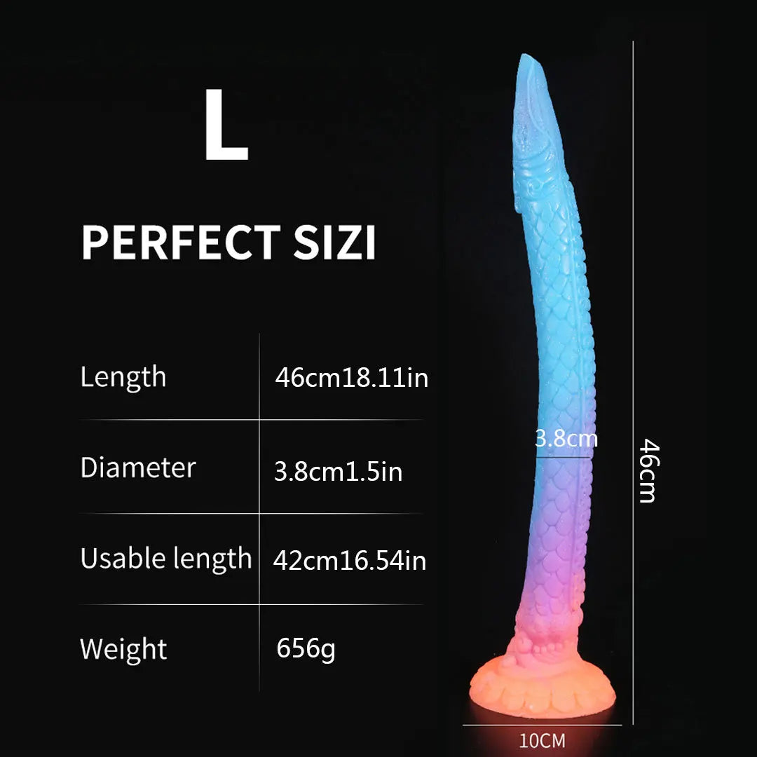 Night Glow Monster Super Long Tentacle Sex Toy