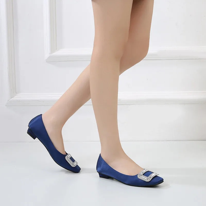 First Class Purser Rhinestone Pumps