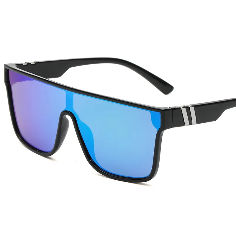 Rave-Ready Oversized Frame Sunglasses