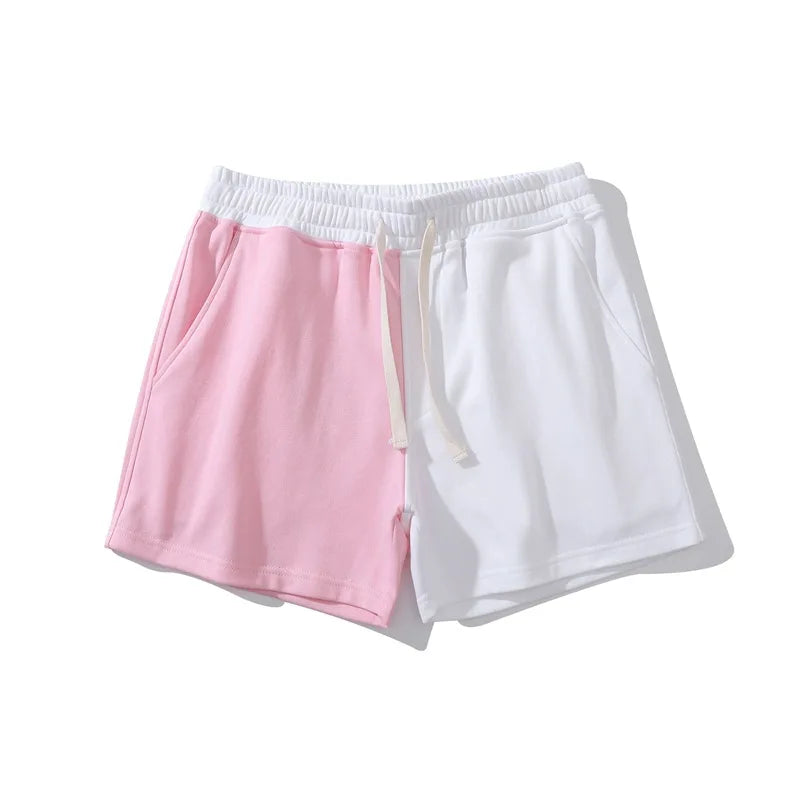 Contrast Runway Casual Trendy Shorts