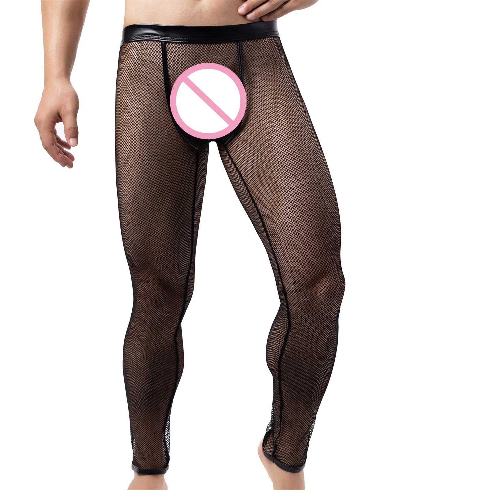 Sexy Mens See Through Pants