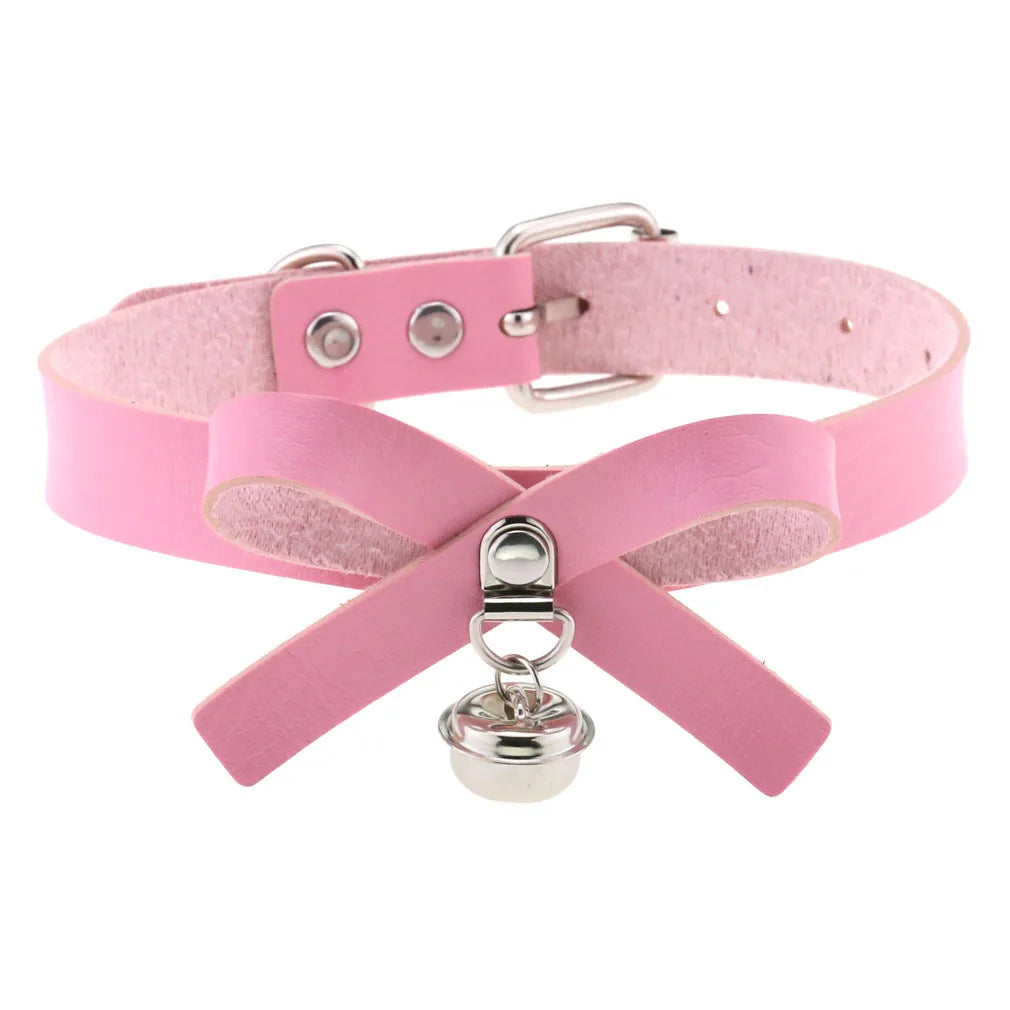 Femme Pink Punk Chokers