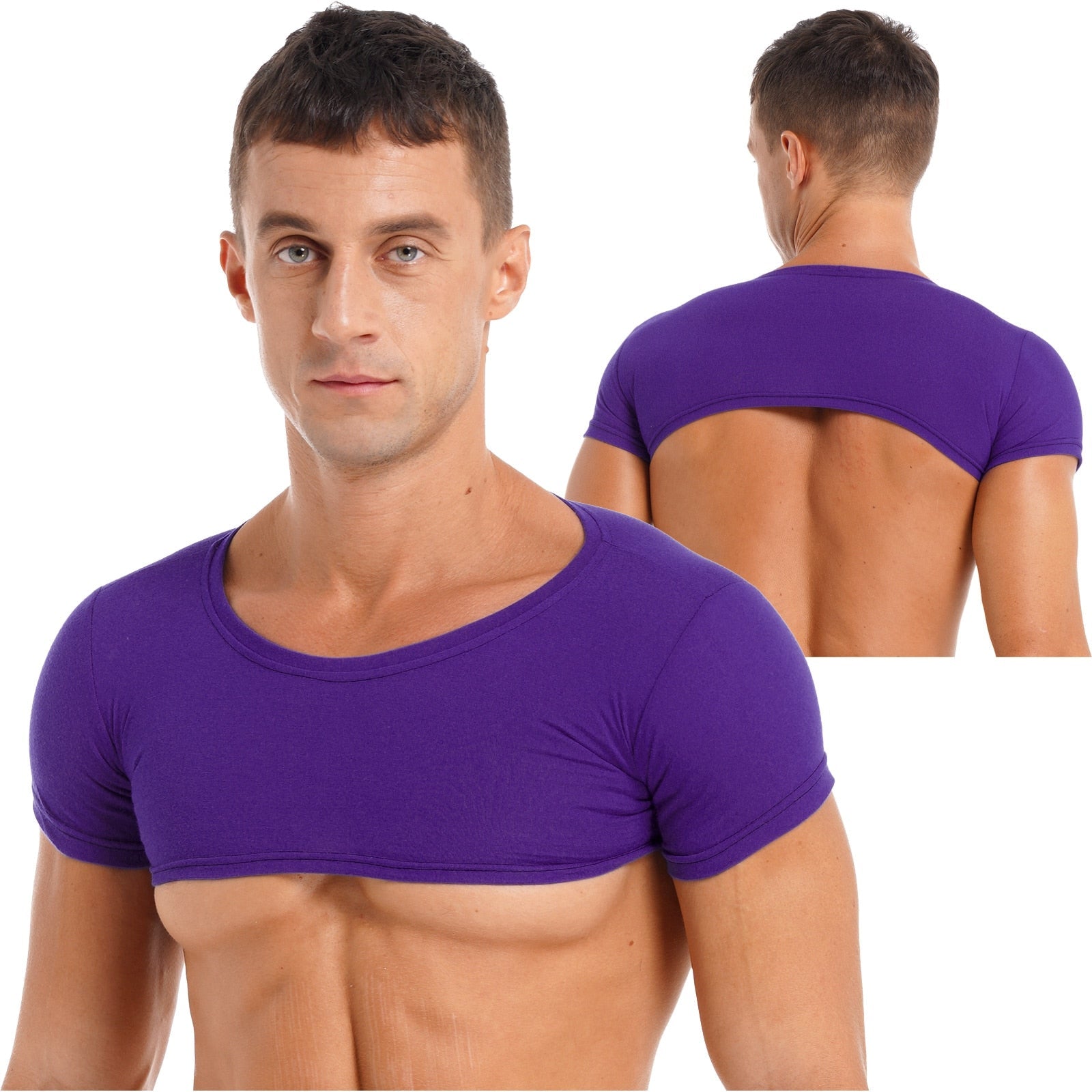 Cute Gay Half Crop Top