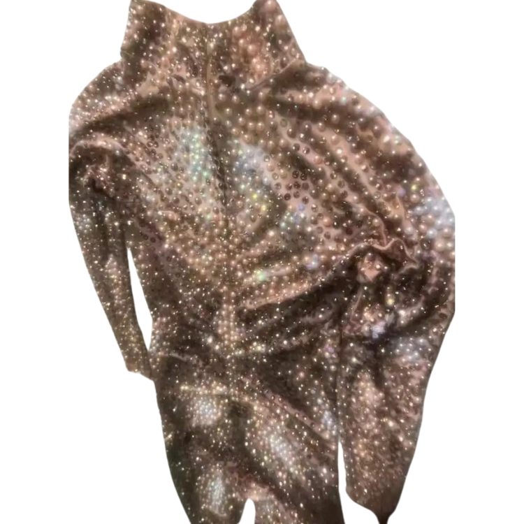 Shining Pearl Muscle Jumpsuit