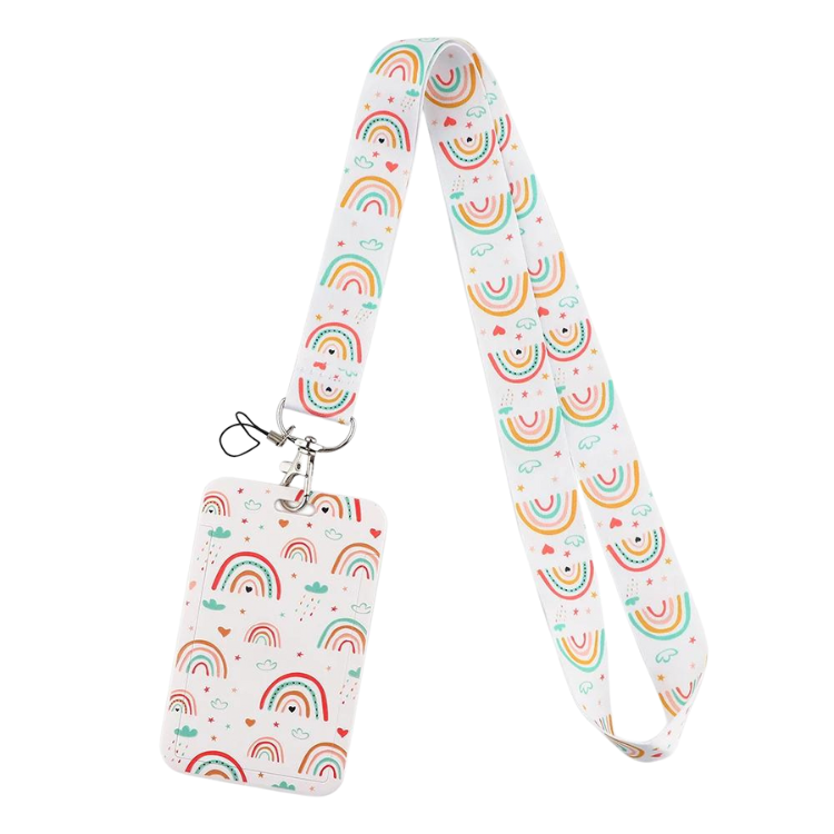 Show Your Pride Rainbow ID Lanyard