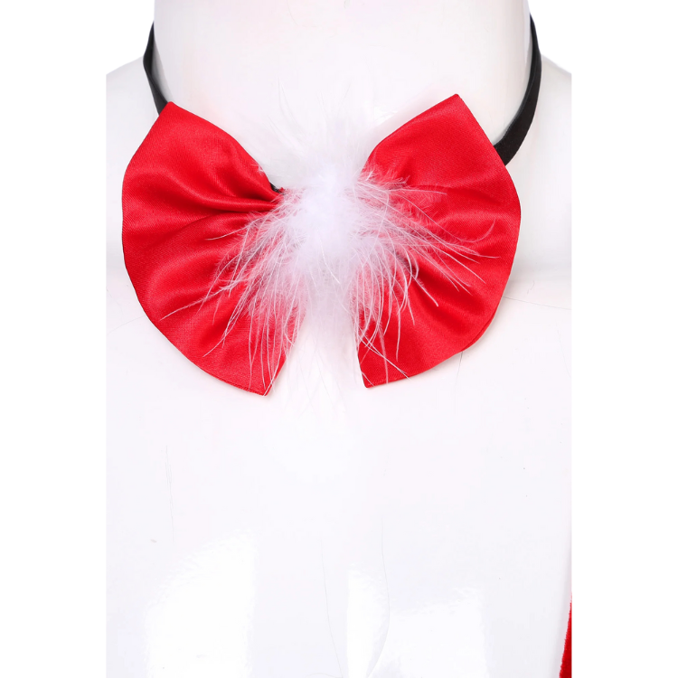 Sleeveless Soft Velvet Christmas Jumpsuit