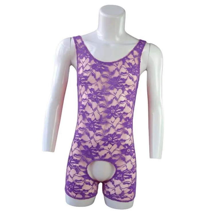 Slutty Siren Femme Mesh Lingerie Bodysuit