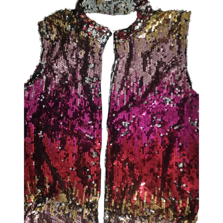 Sparkly Sequin Shorts Romper Suit