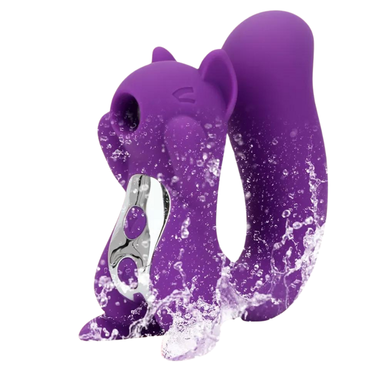 Squirrel's Delight Wireless Sucking Vibrator