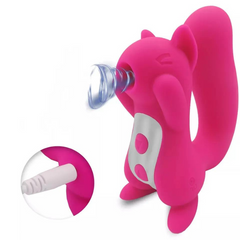 Squirrel's Delight Wireless Sucking Vibrator