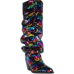 Stage Sensation Bling Sequin Boots