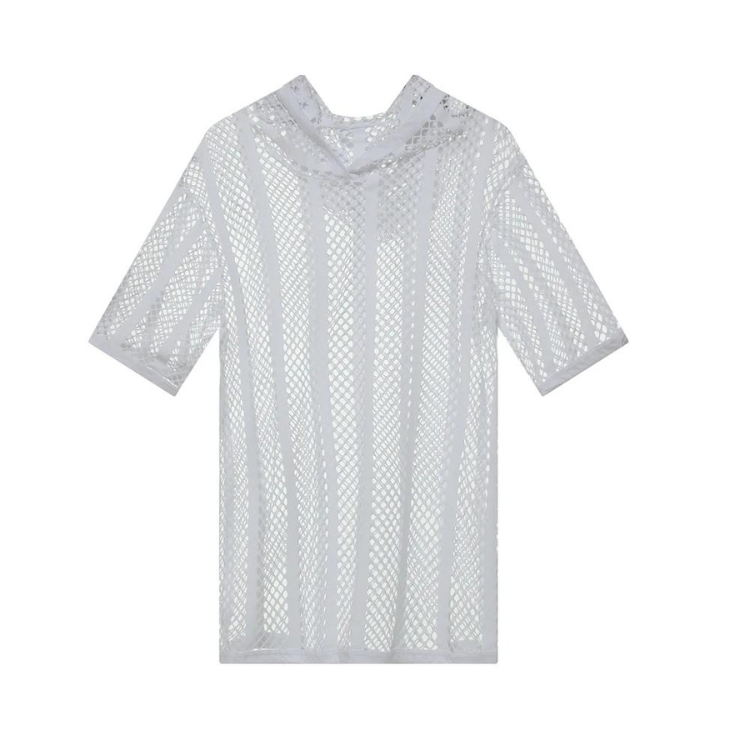 Striped Harmony Mesh Suit