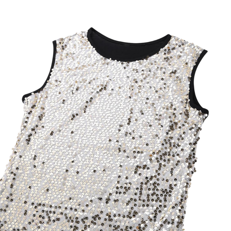 Studio 64 Shimmer Tank Top