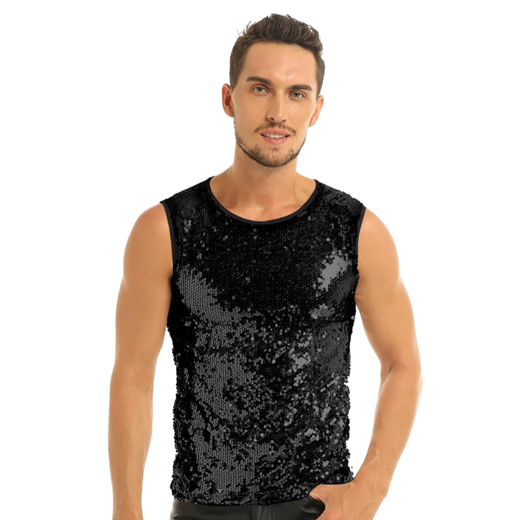 Studio 64 Shimmer Tank Top