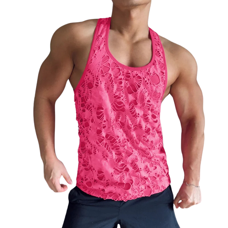 Texture Tease Casual Tank Top