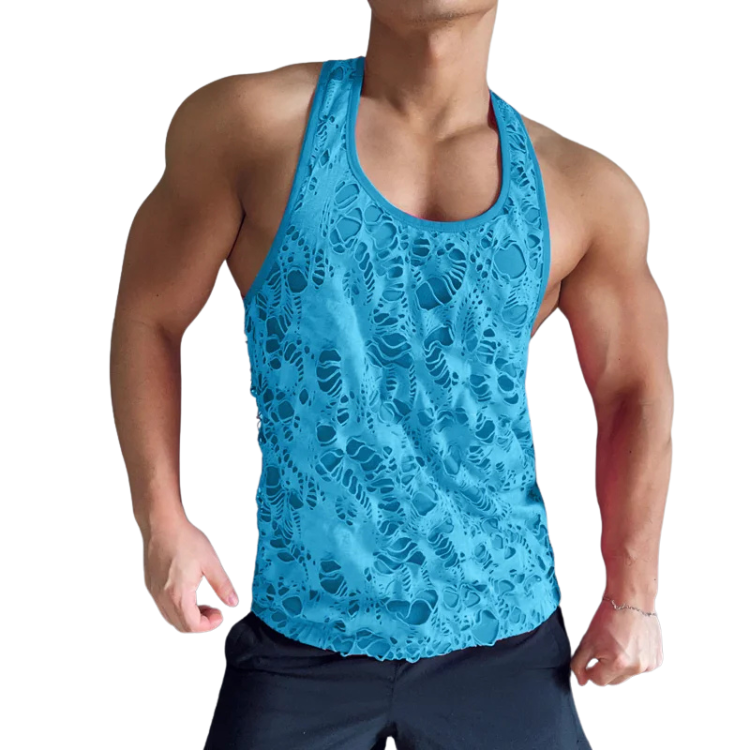 Texture Tease Casual Tank Top