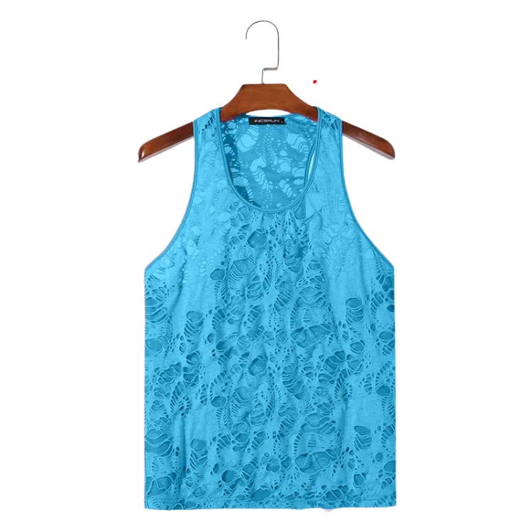 Texture Tease Casual Tank Top