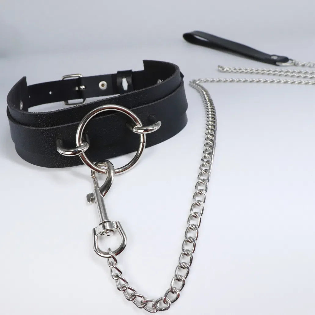 The Fashion Of Kink Rivet Collar Chokers