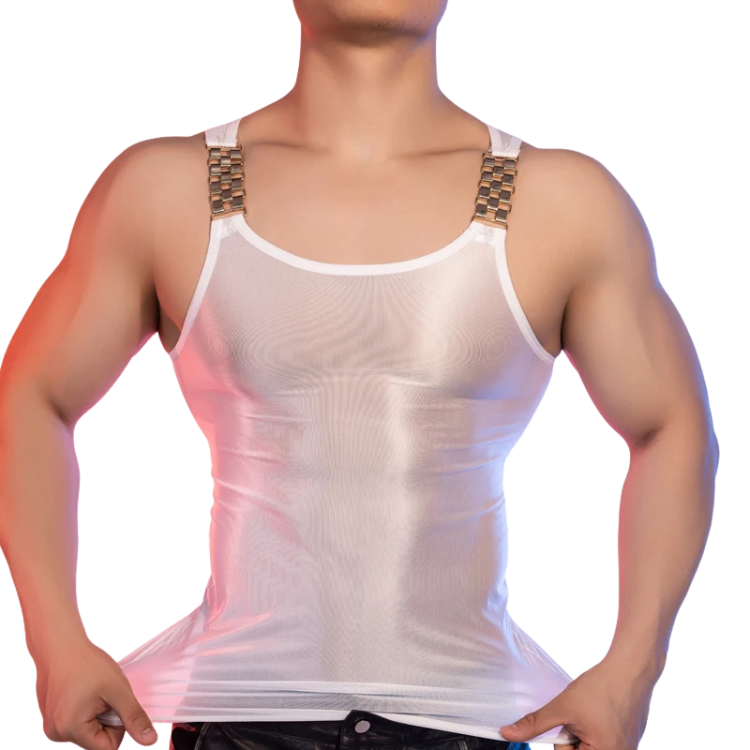 The Top That Tops Transparent Glam Tank