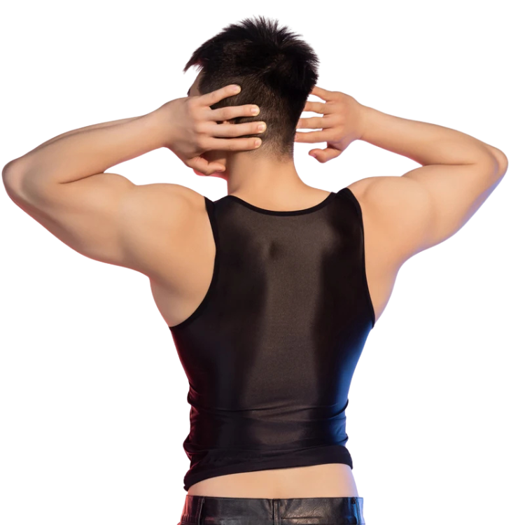 The Top That Tops Transparent Glam Tank