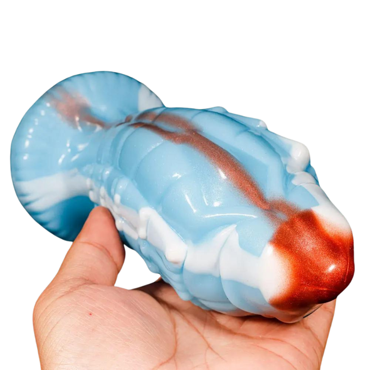 Thick Suction Cup Dragonscale Dildo