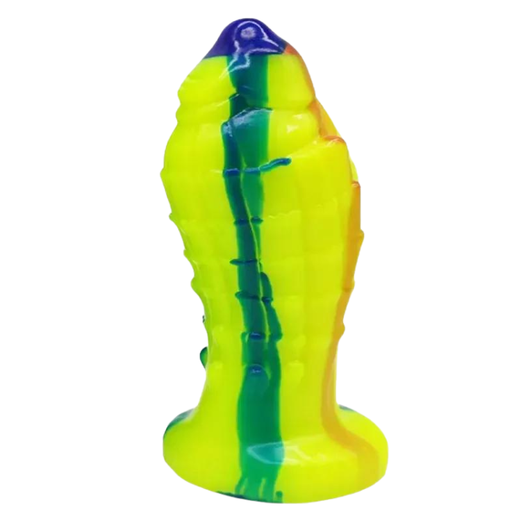 Thick Suction Cup Dragonscale Dildo