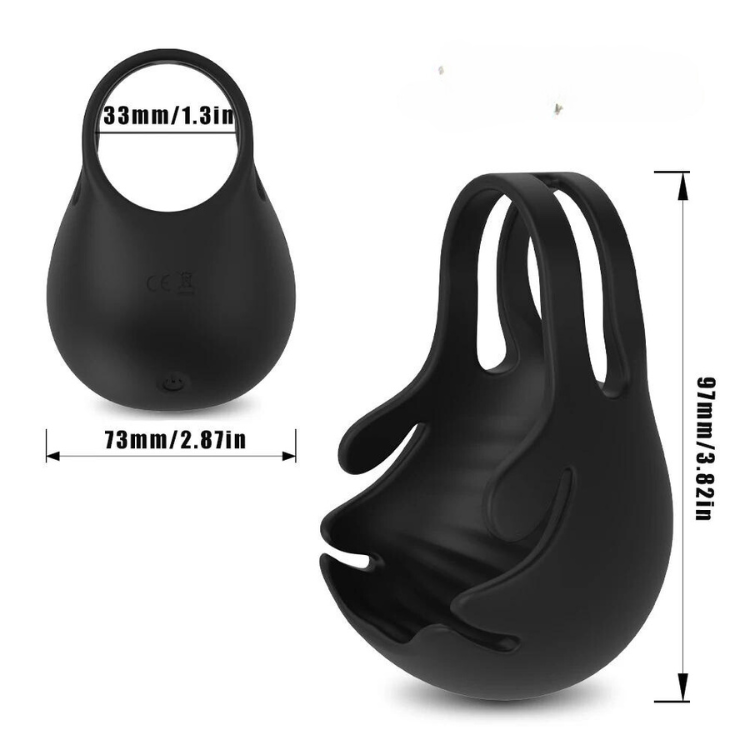 ThrillSeeker Penis & Testicles Ring Massager