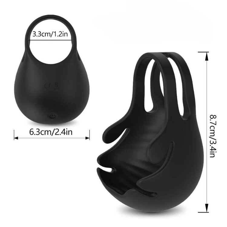 ThrillSeeker Penis & Testicles Ring Massager