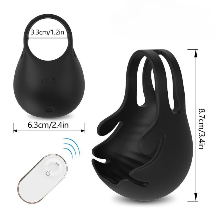 ThrillSeeker Penis & Testicles Ring Massager