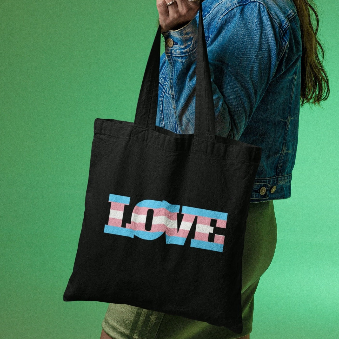 Transgender Love Eco Tote Bag