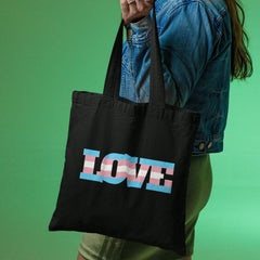 Transgender Love Eco Tote Bag