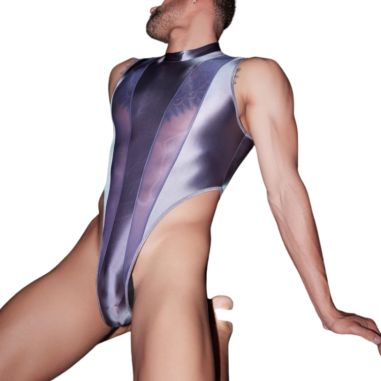 Transparent Tease Mesh Bodysuit